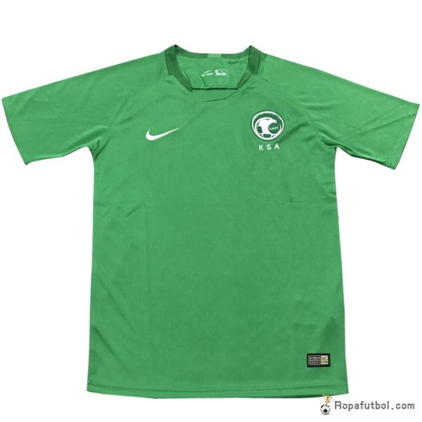 Camiseta Arabia Saudita Replica Segunda Ropa 2018 Verde